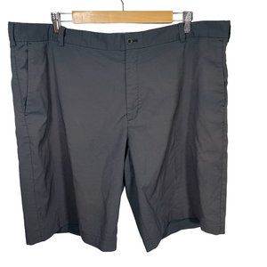 Nike Golf Tour Performance Striped Shorts Mens 42 Dri-Fit Black Gray Pockets